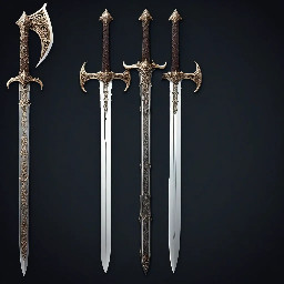 a claymore greatsword that is wider and longer than normal but not thicker
