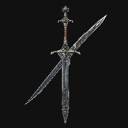 single edged sword with a curved blade